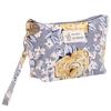 Bolsa Cosmética Impermeável de Tecido Oxford Estilo Coreano Transfronteiriça Dobrável para Armazenamento de Cosméticos com Alça de Pulso Bolsa de Lavagem para Viagem