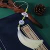 Fivela Ping An Degradê Borla Tendência Nacional Estilo Tang Almofada de Cintura Cheongsam Alfinete Espinho Pendurado Alça Espinho Flutuante Acessórios