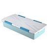 Caja de Almacenamiento Debajo de la Cama Cajón Plano con Ruedas Organizador de Almacenamiento Debajo de la Cama Extra Grande Caja de Almacenamiento para el Hogar Ropero