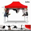 Toldo Protector Solar para Exteriores, Carpa Plegable, Sombrilla Grande de Cuatro Esquinas Engrosada y Reforzada, Carpa de Exposición para Montaje de Puesto, Impresión Personalizada con Publicidad