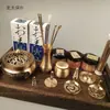 Set de Herramientas para Quemar Incienso para Principiantes Quemador de Incienso Taoísta Herramientas para Incienso Leidezhuj