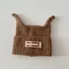Gorro Protector de Oídos para Bebé, Gorro de Invierno para Hombres y Mujeres, Gorro Tejido Lindo y Súper Lindo, Gorro Grueso Cálido de Punto, Gorro de Lana