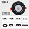 Carcasa de plafón empotrable transfronteriza para hoteles y supermercados, carcasa de downlight GU10, fabricante de soporte para portalámparas M16