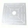 Nuevo Modelo Grueso Multifuncional con Forma de H, Floral, Acero Inoxidable, Universal, Diseño de Azulejo, Ayuda
