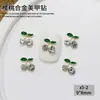 X5 nueva aleación de metal de cereza joyería para uñas al por mayor súper flash diamante estéreo accesorios de decoración de uñas de fruta