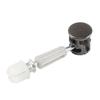 Nuevo conector tres en uno con tapa pistola Negro 12 mm excéntrico Gabinete conector dos en uno Carga rápida Barra