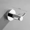 Estante para toallas de acero inoxidable 304, instalación sin taladro, estante de almacenamiento para baño, barra para toallas de baño, accesorios de baño