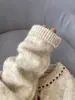 Suéter cárdigan retro francés para mujer 2025 Otoño Diseño holgado perezoso Engrosado Otoño e Invierno Chaqueta de punto casual