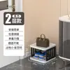 Zapatero de plástico simple de varios niveles para apartamentos de alquiler, adecuado para usar como estante de almacenamiento en la entrada o el pasillo, y también ideal para residencias estudiantiles