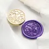 Serie Artística 2026 Sello de Cera Irregular en Relieve, Cabeza de Cobre para Sello de Cera para Diario, Venta al por Mayor desde el Fabricante