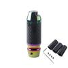 Pomo de palanca de cambios automático modificado para coche transfronterizo, pomo de palanca de cambios de fibra de carbono, pomo de palanca de cambios, pomo de palanca de cambios de caja de cambios, pomo de palanca de cambios de carreras, pomo de palanca de cambios de onda