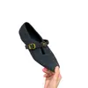 Zapatos Mary Jane Grises Estilo Chanel con Tacón Oculto y Forro de Felpa para Mujer, Mocasines Peludos de Tacón Grueso para Otoño e Invierno