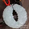 Colgantes de Pareja de Jade Afgano al por Mayor del Fabricante, Colgantes de Jade 1314 para una Pareja, Collares con Forma de Corazón 520