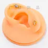 Joyería de Piercing Corporal para Mujer con Stud de Labio de Araña de Aleación de Titanio Personalizado y Circonita, Pendientes para Oreja y Studs para Lengua Populares Europeos y Americanos Venta al por Mayor