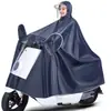 Poncho para Vehículo Eléctrico Impermeable para Motocicleta Bicicleta Eléctrica Lluvia Fuerte Cuerpo Completo Persona Sola Ensanchado Hombres y Mujeres Engrosado y Ampliado Doble Persona