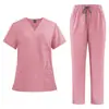 Panos para Lavar as Mãos de Hospital Odontológico e Oral, Conjunto de Panos para Lavar as Mãos Masculino e Feminino, Conjunto Dividido de Roupas de Trabalho para Médico, Roupas Cirúrgicas, Roupas de Enfermeiro