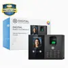 Fs02 Máquina de Asistencia por Reconocimiento Facial, Máquina de Fichaje, Asistencia Laboral de Empleados por Venas de la Palma y Huella Dactilar, Inteligente Multilingüe Transfronterizo