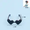 Sombrero de paja de ganso de verano de 7 pulgadas transfronterizo, camisa de manga corta a rayas, gafas de sol, juego de collares, juego de ropa de ganso para porche de escritorio