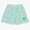 Pantalones cortos de fitness para hombre al por mayor, pantalones cortos atléticos de corte muscular, estilo europeo y americano, disponibles en Wish, AliExpress y Lazada para ventas transfronterizas