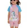 Traje de baño de una pieza con estampado de dibujos animados para niños, comercio exterior transfronterizo, artículo popular más vendido en Amazon, traje de baño para niños, ropa de baño para niños