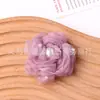 Elegante y Delicado, Malla Super de Hada con Perlas de Imitación y Bordes Quemados, Flores, Ropa DIY, Accesorios para el Cabello, Broches, Accesorios para Zapatos y Sombreros