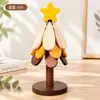 Posavasos de Mesa Aislante Térmico Madera Maciza Árbol de Navidad Creativo Posavasos Aislante Térmico Mantel para Vajilla Escritorio Anti-quemaduras Posavasos Casero Adorno