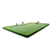 Entrenador de Práctica para Putter de Golf Curso de Entrenamiento de Simulación Interior Exterior Césped de Golf Tapete de Práctica Verde Artificial