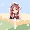 Puella Magi Madoka Magica Placa de Pegada Grande em Formato de Leque Mercadoria de Suporte para Shows Estilo Igual ao do Tiktok