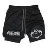 Shorts de Uma Peça Estampa Digital 3D Adulto Camada Dupla Calças de Praia Amazon E-commerce Transfronteiriço Fornecimento Quente