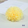 Flor de simulación ping pong crisantemo crisantemo de bola grande flor de bola de cebolla diámetro de la flor aproximadamente 10.5cm tocado baile flor de muñeca