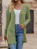 Amazon comercio exterior transfronterizo europeo y americano 2025 nueva chaqueta cárdigan de punto de moda para mujer top de otoño e invierno para mujer