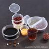 Vaso desechable para salsa, vaso para salsa, mermelada, salsa, caja de especias, vaso siamés dividido, embalaje para llevar, comida rápida, salsa de soja, vinagre, caja pequeña