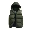 Chaleco de algodón para hombre talla grande para otoño e invierno, moda juvenil casual compra al por mayor, estampado, engrosado, cálido, comercio exterior transfronterizo