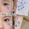 Pegatinas de Diamante para Niños, Pegatinas de Mariposa de Cristal Super Brillantes para el Día del Niño, Pegatinas Faciales para Niñas, Especiales para Actuaciones en Escenario