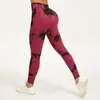 Europeu e americano quente venda sem costura quadril lifting fitness calças barriga contraindo cintura alta apertado pêssego quadril calças de ioga