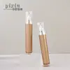 Frasco de creme para os olhos com aplicador roll-on de acrílico de 15-20ml, frasco de sérum tipo pump, multicolorido em estoque, frasco dispensador para massagem no atacado