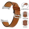Adequado para Samsung Galaxy Watch 6 Classic Watch Pulseira de Couro Genuíno Watch5/4 Couro Curvo