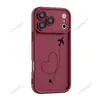 Funda de teléfono con mapa de ruta de avión en forma de corazón para Apple 17 Pro, ventana grande, modelo de exportación popular, TPU engrosado con airbag para protección contra caídas