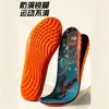Plantillas deportivas para hombre y mujer, amortiguadoras, que absorben el sudor, transpirables, resistentes al olor, plantillas para zapatos de baloncesto, suaves y elásticas, cómodas, con soporte para el arco
