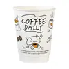 Vasos de café desechables, 400 ml, de pared gruesa, para bebidas frías, material PET, con tapas, aptos para llevar y uso comercial, disponibles para pedidos personalizados y al por mayor