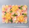 Decoración de Pared de Flores, Arreglos Florales, Flores de Rosa para Bodas, Plantas Verdes, Césped Artificial, Pasto Falso, Césped Artificial