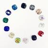Acessórios para Nail Art, Strass Quadrados de Fundo Pontiagudo, Diamantes de Personalidade Deslumbrantes, Adesivos de Strass para Nail Art DIY Feitos à Mão, Acessórios de Strass para Unhas Atacado