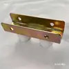 Conjunto Completo de Acessórios para Portas Elétricas Retráteis, Trilho Guia, Roda Guia para Porta de Trilho Único, Fixadores de Conexão para Cabeça de Motor de Aço Inoxidável para Porta Automática