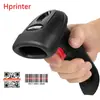 Pistola escáner de venta caliente transfronteriza pistola escáner de código QR inalámbrica Bluetooth caja registradora de logística express pistola de código de barras médica