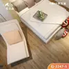 Piso Vinílico Stone Plastic de Fábrica 5mm Impermeável e Resistente ao Desgaste Comercial Atacado Espesso Resistente ao Desgaste Piso Encaixável Sem Cola em Estoque