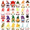 Imanes de Nevera de Gnomo de Dibujos Animados de Amazon Transfronterizos, Imanes de Nevera Interesantes con Temática de Fiesta Estacional, Personalizables