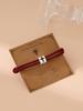 Pulsera de cuerda de mano de Milán ajustable con cruz de aleación nueva de Europa y Estados Unidos para hombres y mujeres, joyería al por mayor exclusiva transfronteriza