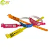 Pulsera de papel de material compuesto desechable Banda de entrada para festival de música Pulsera de ticket para parque de atracciones de trampolín
