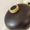 Lámpara de Mesa Hongo Piedra Cueva Amarilla Nórdica Dinamarca Sala de Estar Dormitorio Estudio Estilo Silencioso Diseñador Retro Creativa Lámpara de Mesita de Noche