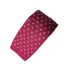 Gravata Tricô Casual Listrada Masculina Atacado, Gravata de Pescoço Estreita Slim Fashion, Gravata Tricô Plano Slim Masculina